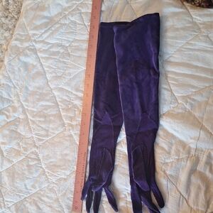 Elegant Purple Women's Gloves